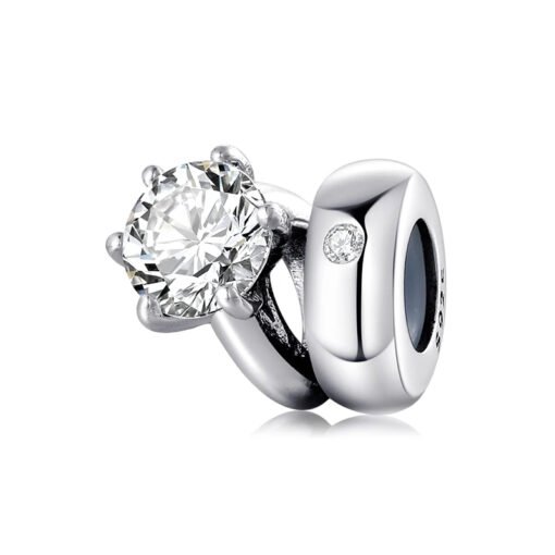 Ringform Stopper mit Zirkon – Bild 2