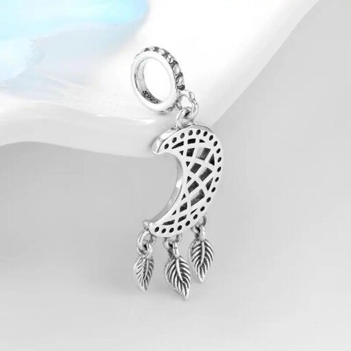 Mond Traumfänger Charm Anhänger